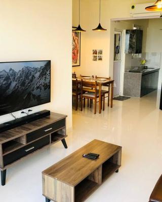 lovely 2-bedroom sea view serviced apartment dabolim goa