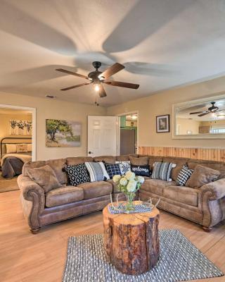 Pet-Friendly Shady Oaks Broken Bow Gem with Patio!