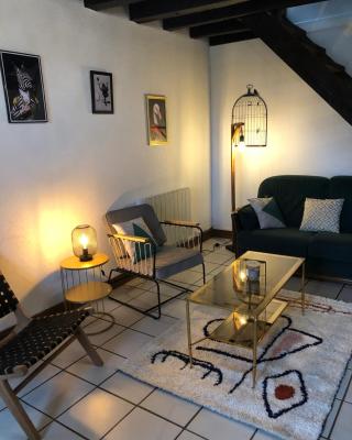 Gîte à la ferme chaleureux avec cheminée