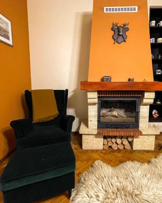 Central apartment w/ fire place - ground floor