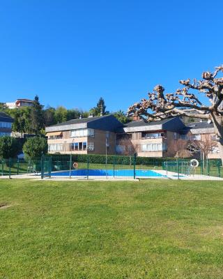 Hondarribia con piscina, parking y terraza