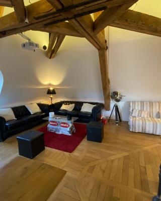 Loft dans le clocher face au chateau