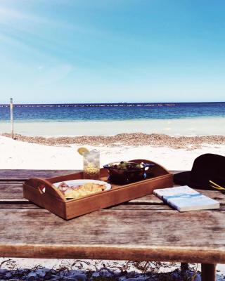 On the beach-Lucky Bay