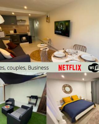 Le Boinot - Patio privé, wifi haut débit, Netflix, stationnement gratuit