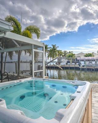Waterfront Matlacha Home with Hot Tub and Grill!