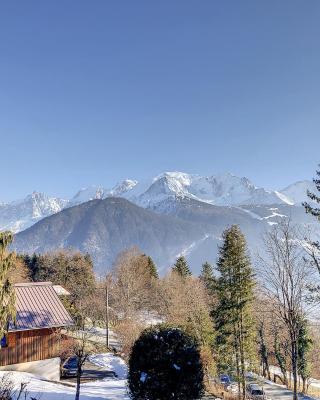 Mont Alt, F2 40m2 en rdc, calme, Vue Mt Blanc