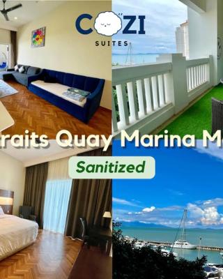 Instagramable Luxury Suites for Couples or Families • Straits Quay Penang • Sea View Balcony • Private Bathtub