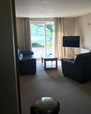 Borrodale, one bedroom apartment with balcony and loch view.