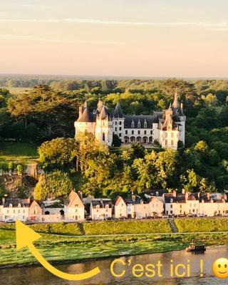 Au pied du Chateau de Chaumont sur Loire