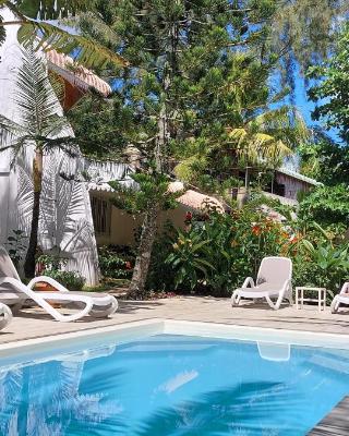 Lush Garden Villa with private pool