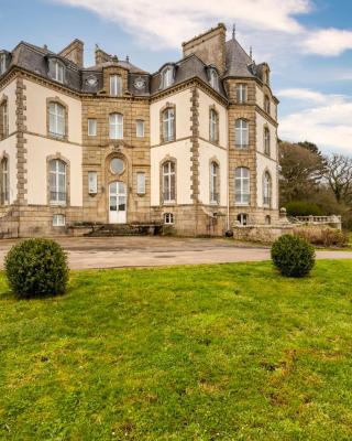 château de Locquéran Pierres et filets bleus