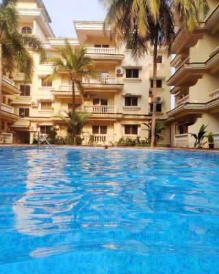 Seacoast Retreat- Lovely 2 BHK apartment with pool