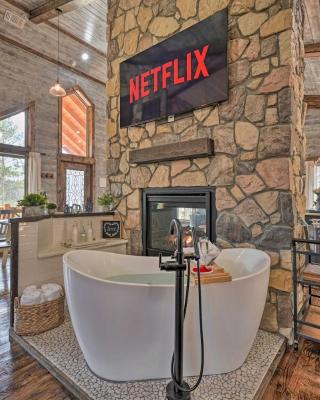 Honeys Nook Broken Bow Home with Hot Tub and Decks!