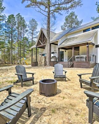 Private Hot Tub, Outdoor Fireplace Broken Bow Gem