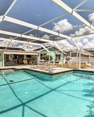 Colorful Cape Coral Retreat with Screened Lanai!