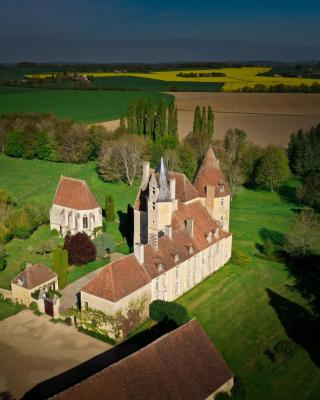 Chambre jaune MANOIR DE LA VOVE Perche