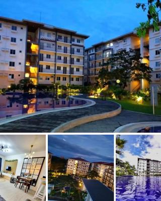 Amaia Steps Nuvali fully furnished unit with swimming pool view near Carmelray Pitland