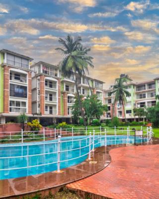 Amazing Pool View Candolim Goa 2BHK Apartment