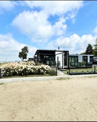 Luxus Cube Meerblick Veluwemeer am Strand in erster Reihe
