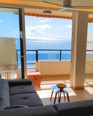 BEACHFRONT -- NEW LUXURY Apartment -- 1ª Linea Playa -- Fuengirola CITY CENTER -- Private PARKING -- Panoramic Sea Views --
