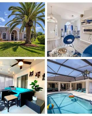 NEW Modern Relaxing 4 Bedroom Pool Villa Near Disney's Parks