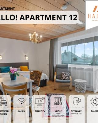 Sehr gemütliche Ferienwohnung in bester Lage mit großem Sonnenbalkon l Innenstadtnähe l 1 Minute zum Bahnhof l Küche l TV l Free-WLAN l Willkommen im Hallo!-Apartment 12