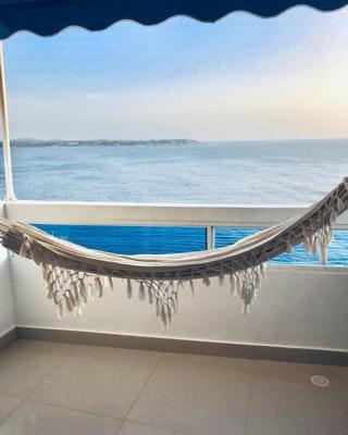Hermoso apartamento con vista al mar