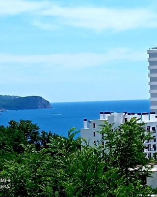 Monterus apartment with sea view in Becici