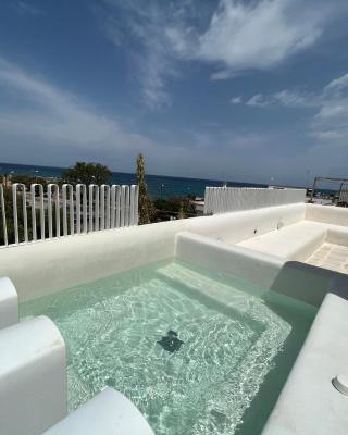 Casa Mediterranea Jacuzzi riscaldata con Caminetto