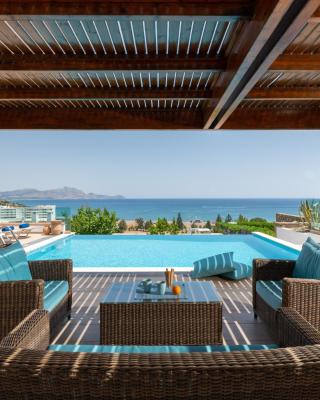 Villa Milena with private pool, Vlicha beach Lindos