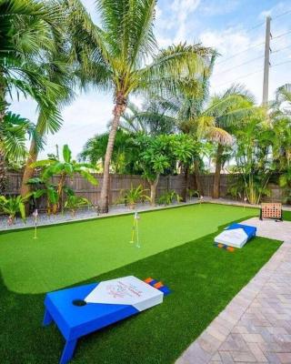 Beach house w/Putting Green/Game Rm/Rooftop Deck