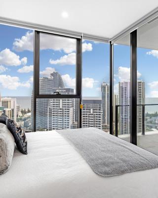 Lamour Ocean View Apartment I in Casino Broadbeach - free parking