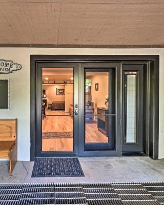 Sun-Dappled Apt on Oak Creek with Patio and Grill