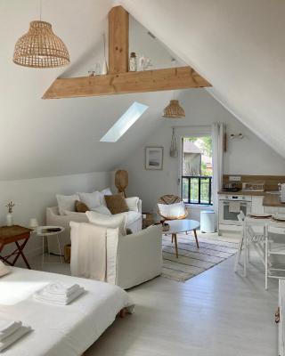 Studio cosy avec coin jardin