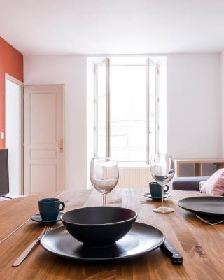 Gîte Terracotta de Segré ✰ cuisine ✰ chambre (lit queen size) ✰ salon