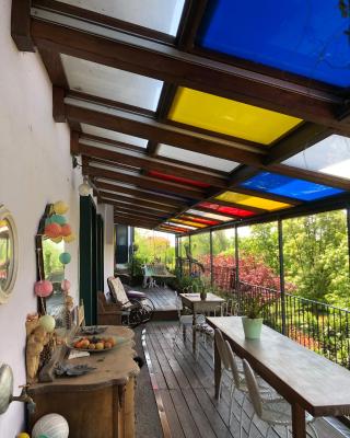 suite with terrace and loft with garden in Milan naviglio pavese