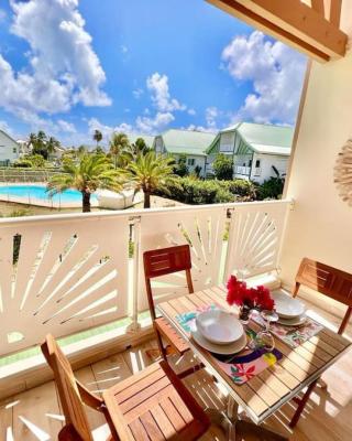 Maracuja 17, Orient Bay village, walkable beach at 100m