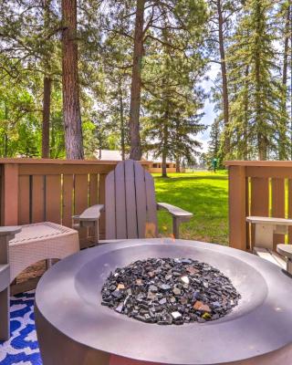 Cozy Pagosa Springs Retreat Fire Pit and Patio