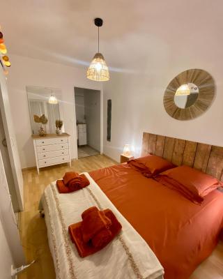 Appartement Cosy 1 chambre pour 2 pers - rénové - terrasse - parking