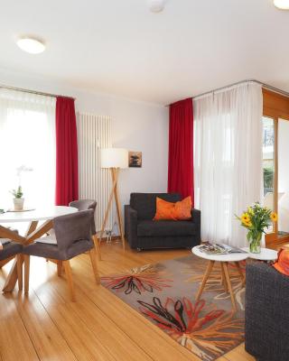 Kaiservillen Heringsdorf - Ferienwohnung mit 1 Schlafzimmer und Terrasse D201