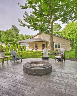 Shipshewana Guest House with Fire Pit!