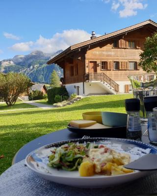 Chalet Spitzhorn - Your Peak Getaway - Private Terrasse & gratis Parkplatz