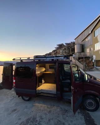 Campervan in the Lofoten Islands