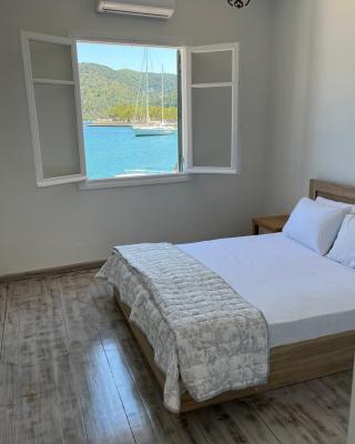 Modern cottage on the sea