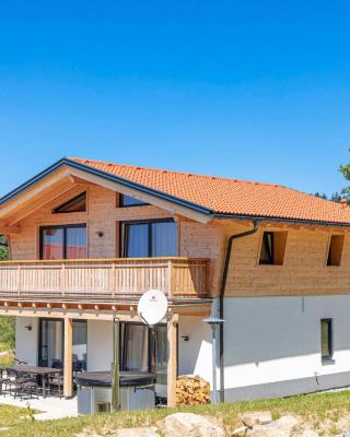 Chalet Arber in St Englmar with its own HotTube