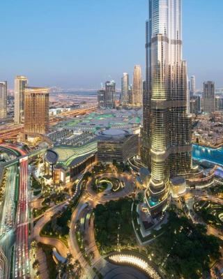 WORLD CLASS 3BR with full BURJ KHALIFA and FOUNTAIN VIEW