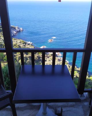 Double studio room in front of the sea