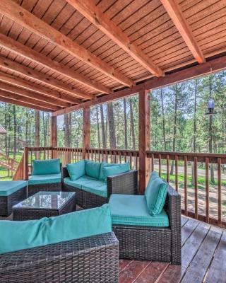 Pet-Friendly Ruidoso Home with Deck and Forest Views!