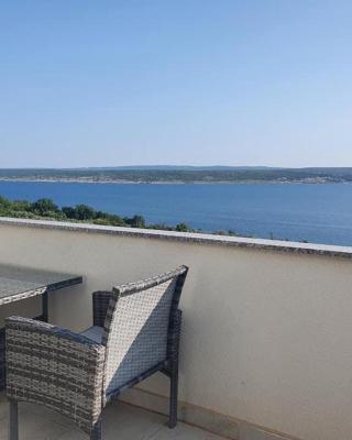 Modern Seeview Apartment Maslenica with Free WIFI, Free PARKING, 300m from Beach