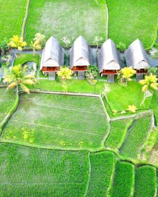 Pondok Gandalangu Ubud-Dikelilingi Hamparan Sawah